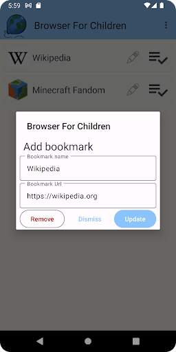 Browser for Children screenshot 3