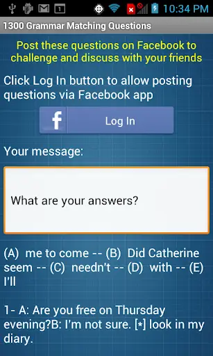Test English Grammar II (Free) screenshot 3