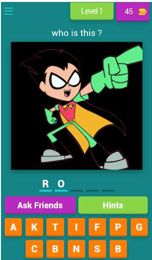 Teen Titans Go Quiz Game screenshot 1