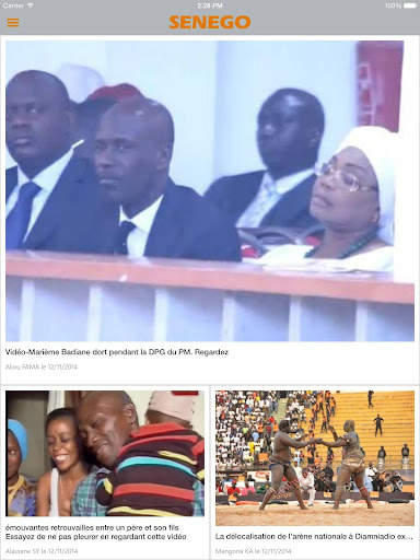 Senego: Notizie in Senegal screenshot 9