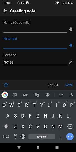 My Notes: notepad with folders screenshot 8
