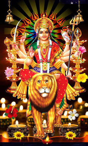 Durga Mata Blessings Live Wallpaper screenshot 6