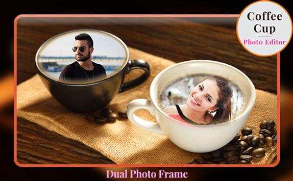 Coffee Cup Photo Editor - Dual Photo Frame screenshot 4
