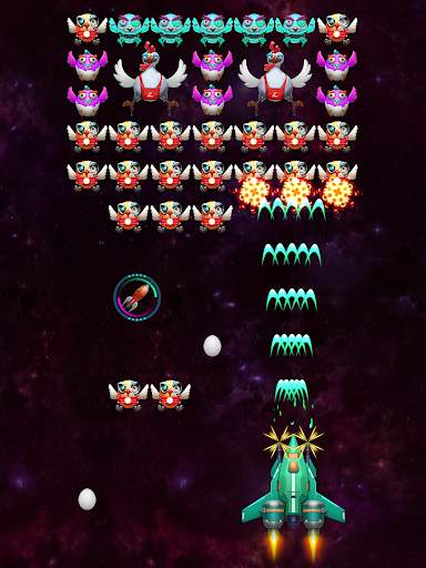 Galaxy Attack: Chicken Shooter screenshot 10