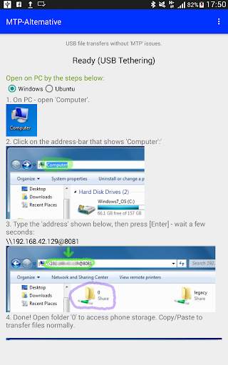 MTP-Alternative USB Drive screenshot 4