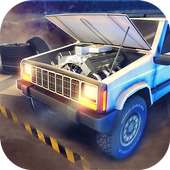 SUV Garage Mechanic logo