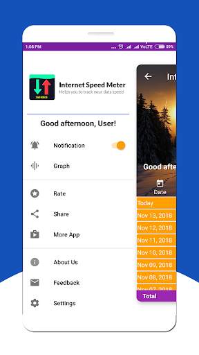 Internet Speed Meter screenshot 2