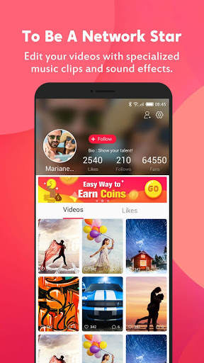Visha - create awesome videos- short videos social screenshot 6