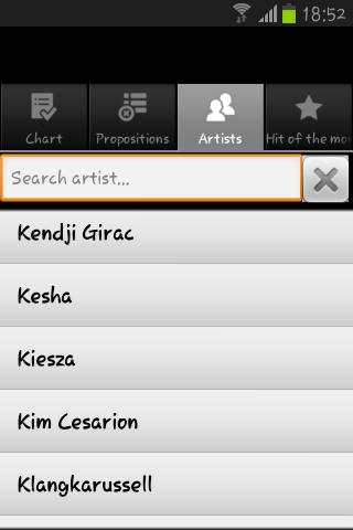 Music Chart screenshot 1