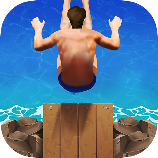 चट्टान से कूदना Cliff Diving आइकन