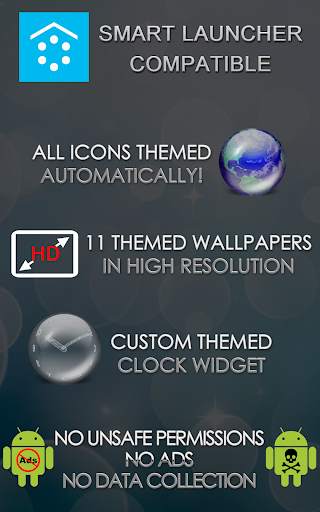 Smart Launcher Theme Sphere screenshot 9