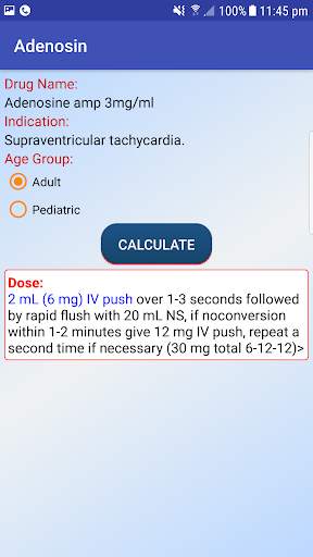 Drugscape dose calculator FREE screenshot 7