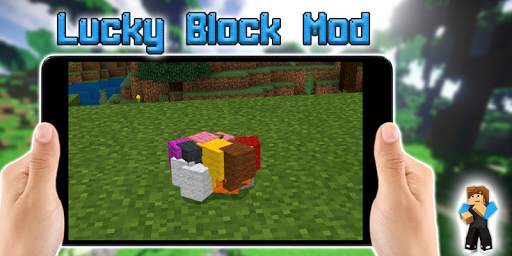 Lucky Block Mod for Minecraft PE screenshot 2