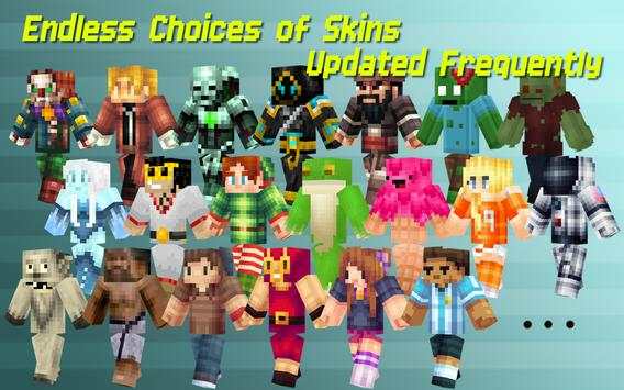 Skins for Minecraft Pocket Ed. screenshot 12