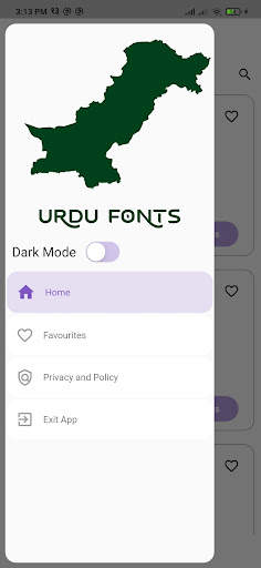Urdu Fonts screenshot 7