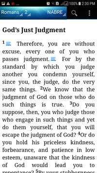 Holy Bible New American Revised Edition(NABRE) screenshot 7