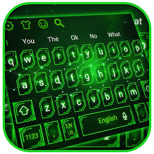 Green Light Technology Keyboard Theme icon
