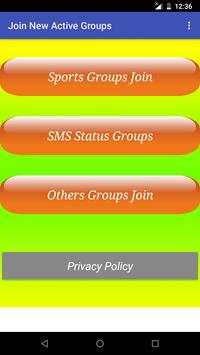 Join New Active Groups screenshot 2