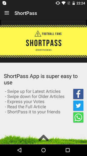 ShortPass - Premier League News App screenshot 1
