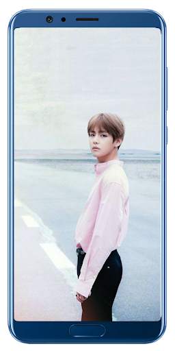 Handsome and Cute BTS V Kim Taehyung Wallpaper screenshot 3