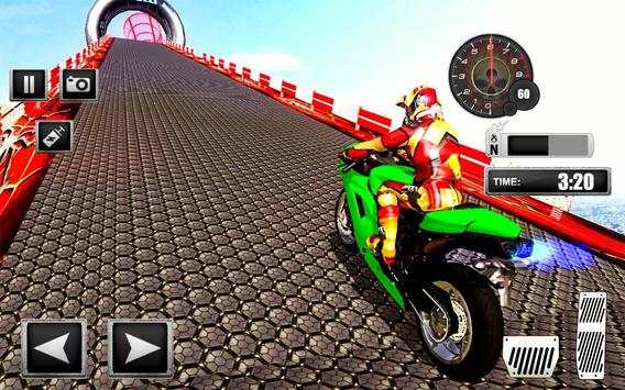 Fast Superhero Bike Stunt Racing screenshot 3