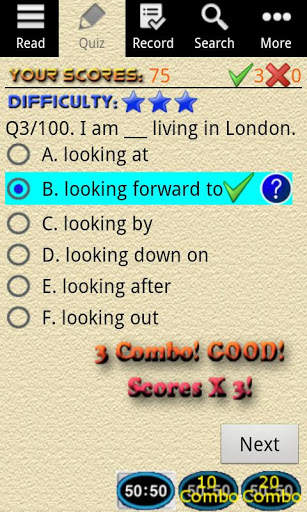 English Grammar - Phrasal Verb (lite) screenshot 3