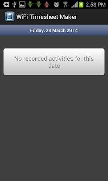 WiFi Timesheet Maker screenshot 7