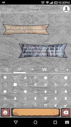 Stone Emoji Keyboard Theme स्क्रीनशॉट 5