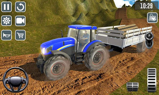 Large Rear Wheels Trolley Sim screenshot 2