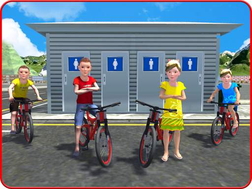 Kids Toilet Emergency Sim 3D screenshot 11