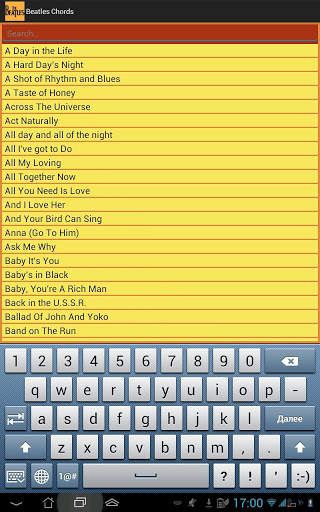 Beatles Chords screenshot 4