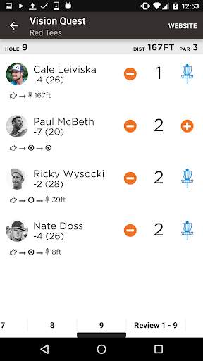 UDisc Live - Scorekeeper App screenshot 3