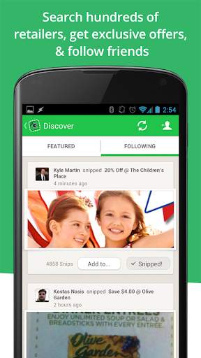 SnipSnap Coupon App screenshot 2
