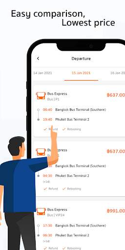 BusX - Bus & Van Tickets screenshot 3
