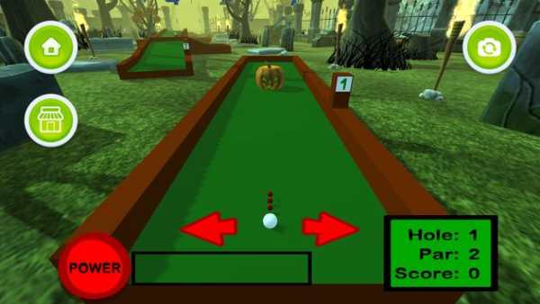 Mini Golf 3D Halloween स्क्रीनशॉट 3