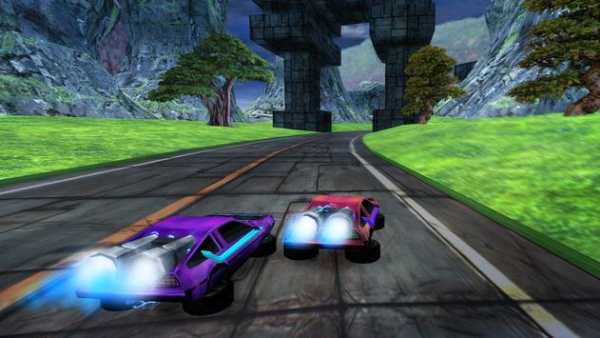 Space Racing: Future Car Race screenshot 1
