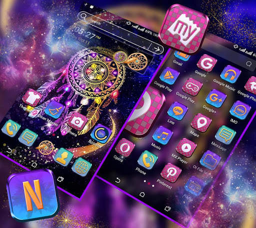 Dream Catcher Launcher Theme скриншот 2