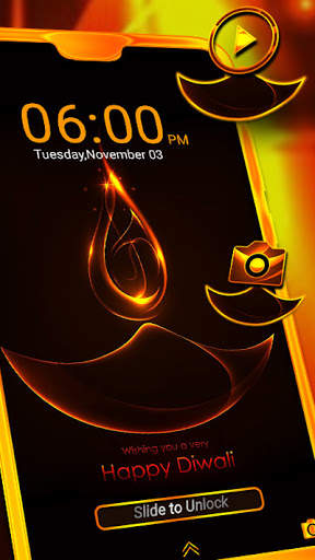 Happy Diwali Launcher Theme screenshot 3