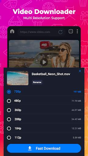 HD Video Downloader App screenshot 2
