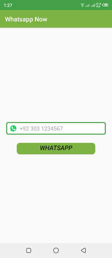 WhatsApp dialer screenshot 2