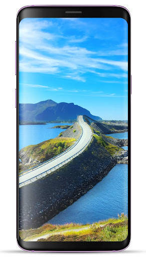 Road Wallpaper HD screenshot 2