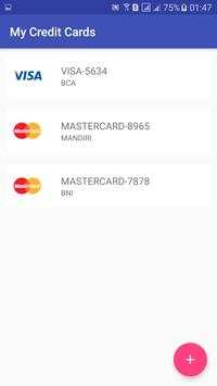 My Credit Cards скриншот 3