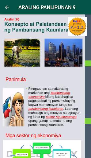 Araling Panlipunan 9 5 تصوير الشاشة