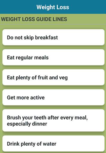Weight Loss Tips and Tricks screenshot 5