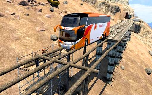 Driving Bus games Offroad 3D screenshot 3
