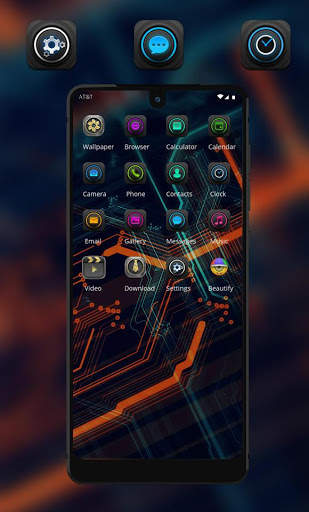 Tech tema Teknolohiya chip Jio telepono 3 screenshot 3