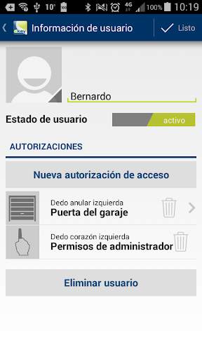 ekey home App screenshot 4