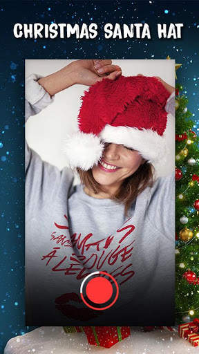 Christmas Santa Hat Face Maker 🎄 🎅 screenshot 4