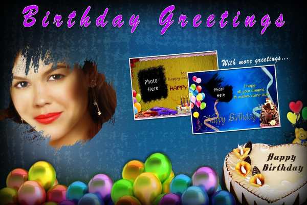 Birthday Greetings: happy birthday frames screenshot 8