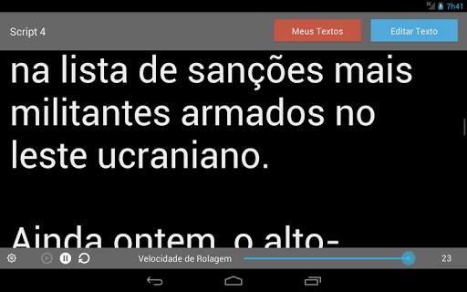 Teleprompter Pro Lite screenshot 6